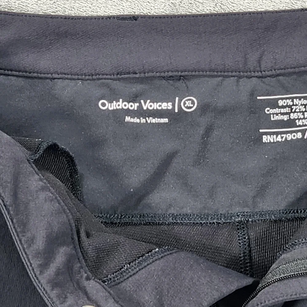 Outdoor Voices Pants Mens XL RecTrek Zip‎ Off Convertible Cargo